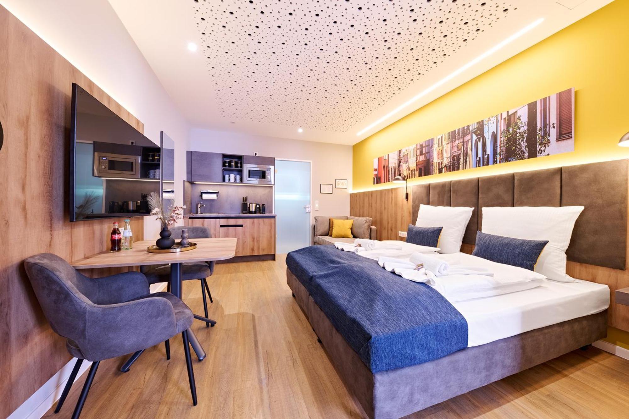 Xzllenz Traum Studio-Apartment, Frei-Parken, U-Bahn, Kueche Núremberg Exterior foto