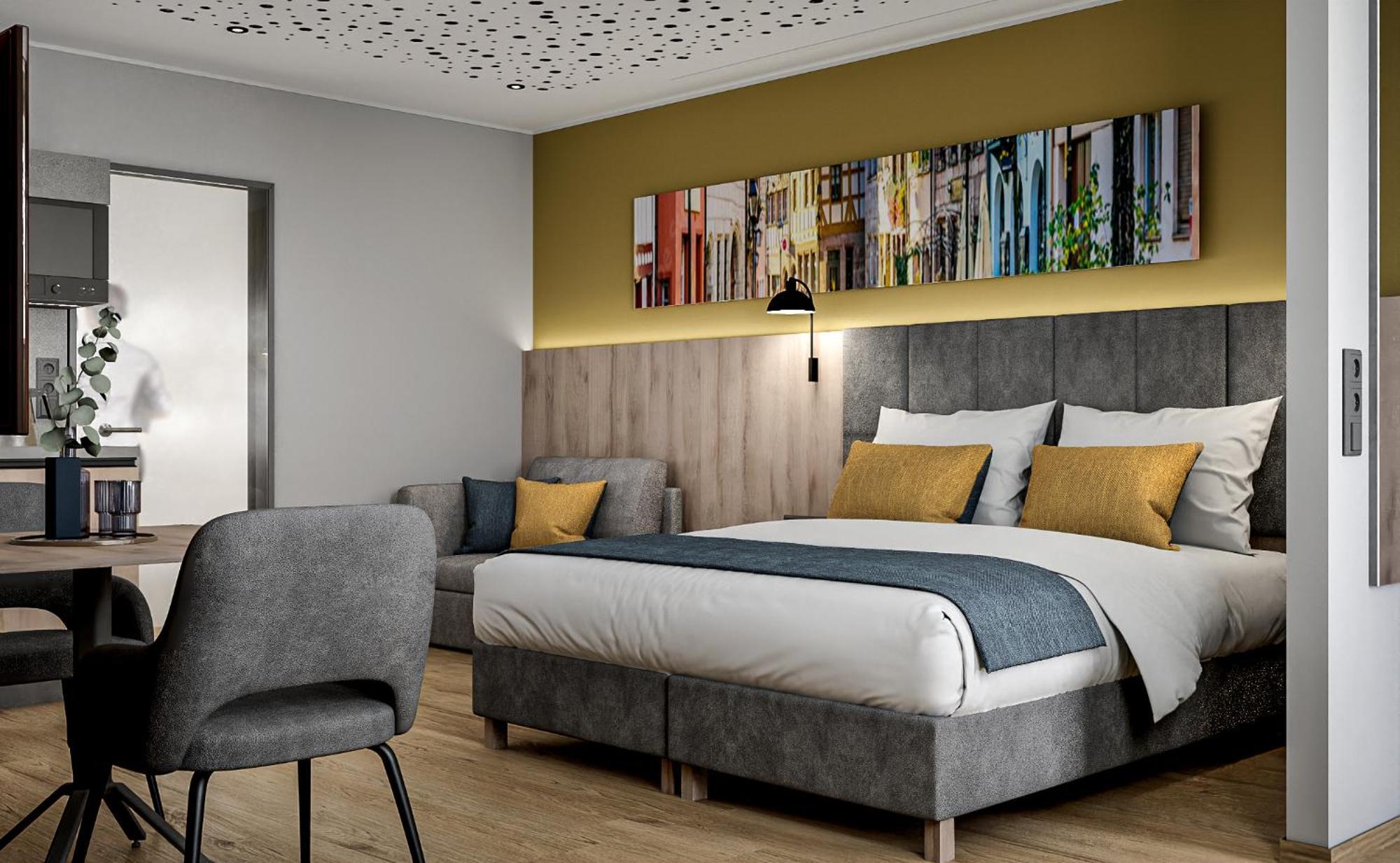 Xzllenz Traum Studio-Apartment, Frei-Parken, U-Bahn, Kueche Núremberg Habitación foto